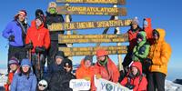 Success! WES student expedition on the roof of Africa, Mt Kilimanjaro